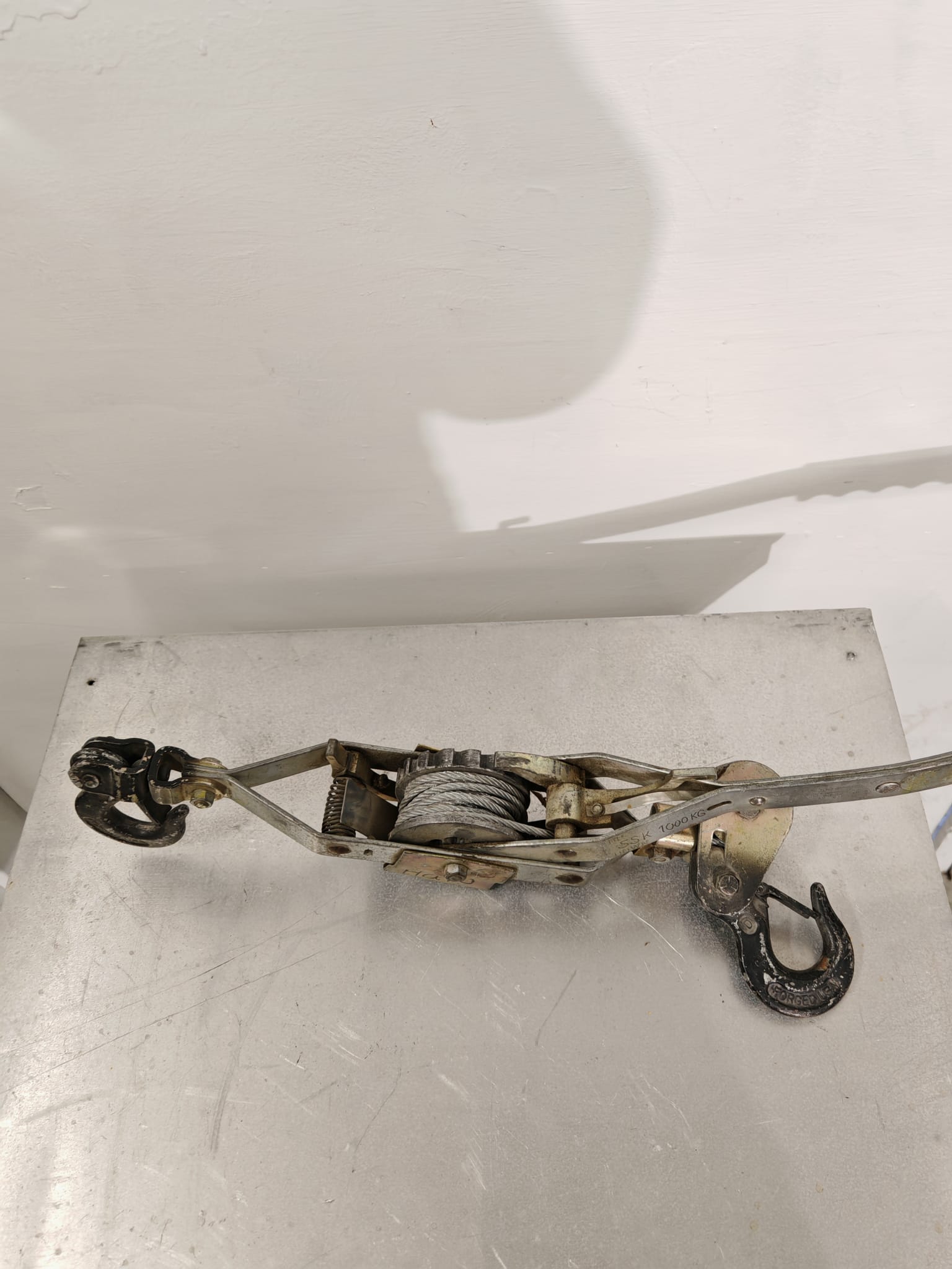 1000 kg vaijeritalja vuokralle