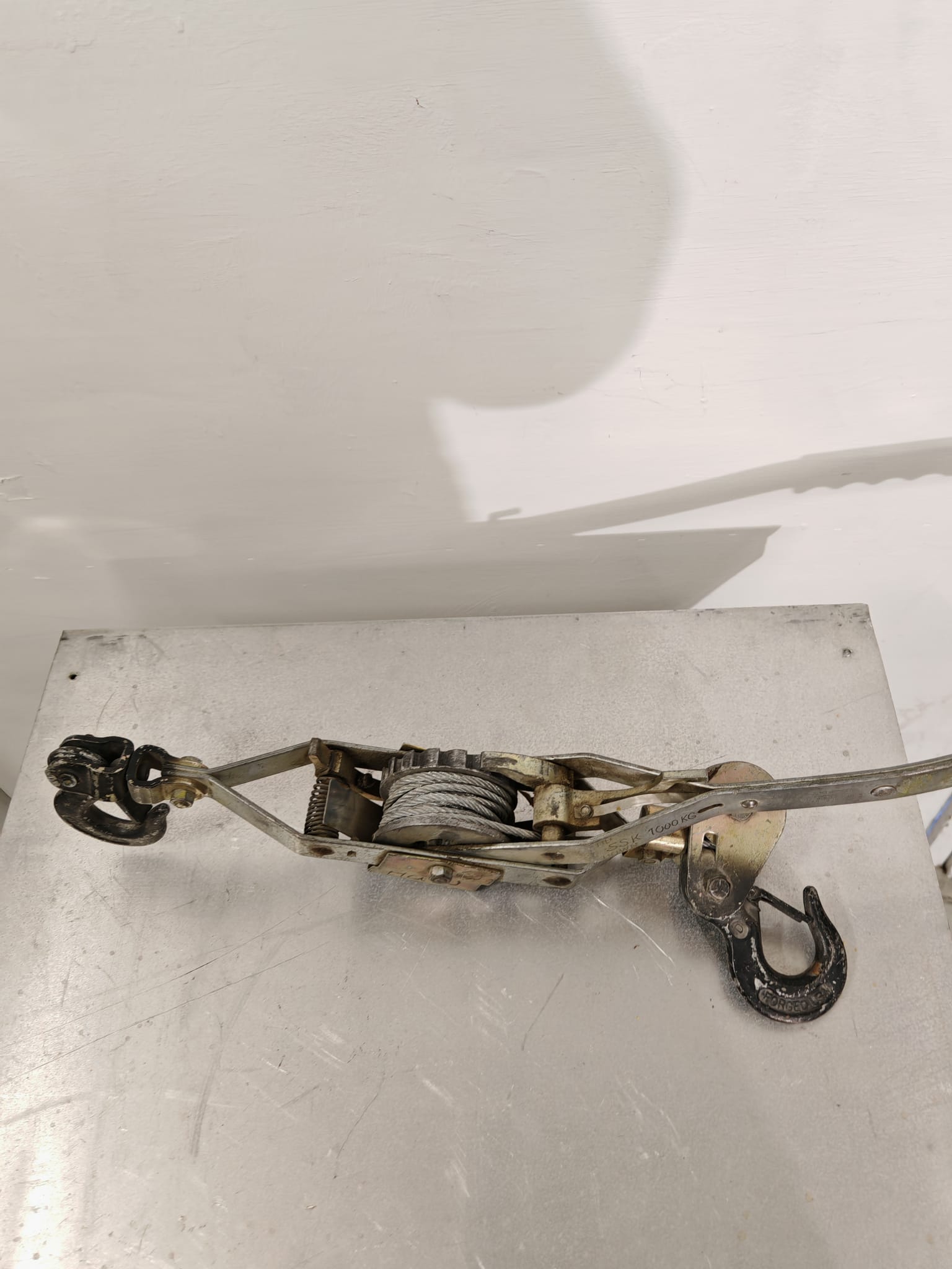 1000 kg vaijeritalja vuokralle