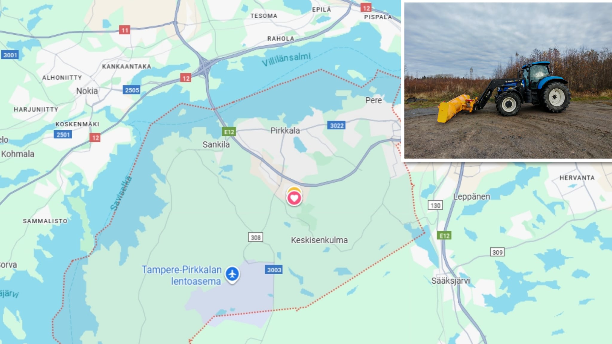 Auraus Pirkkala 79e/tunti